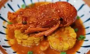 Lobster saus padang