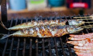 Rahasia bakar di arang kelapa